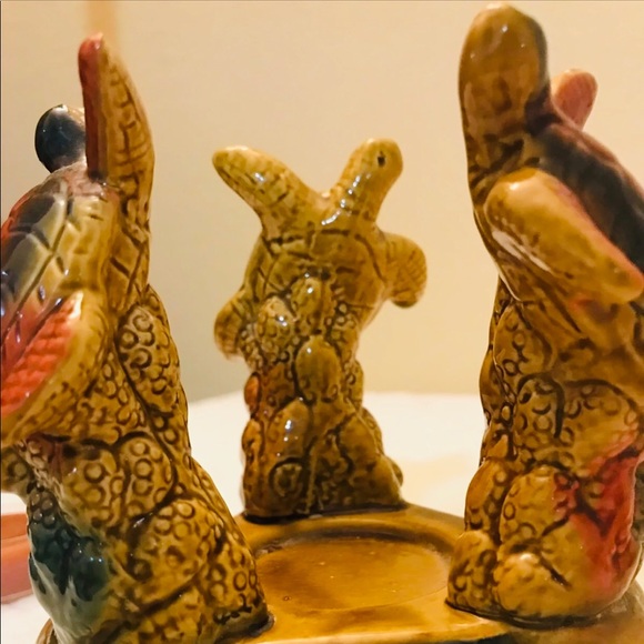Ceramic SEA TURTLE Tea Candle Holder - Picture 6 of 8